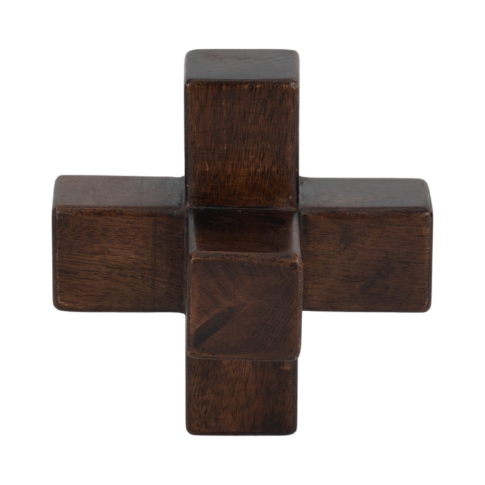 Wood 6\" Jack - Brown