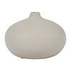 Ceramic 5\" Round Volcanic Vase - Cotton