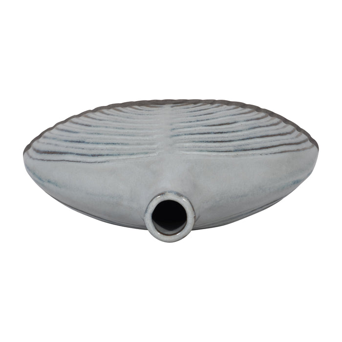 Ceramic 6\" Half Dome Arch Vase - Blue 