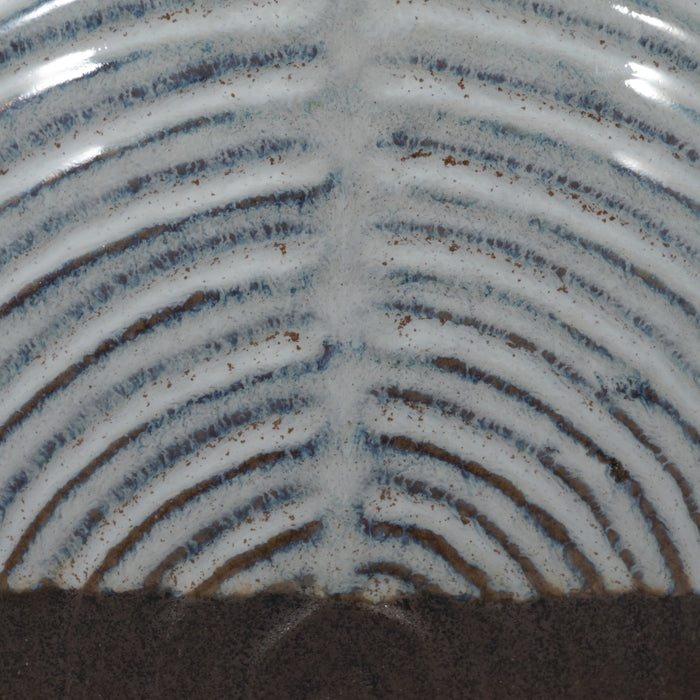 Ceramic 6\" Half Dome Arch Vase - Blue 