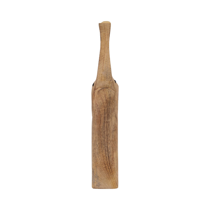 Mango Wood 15\" Elephant - Brown
