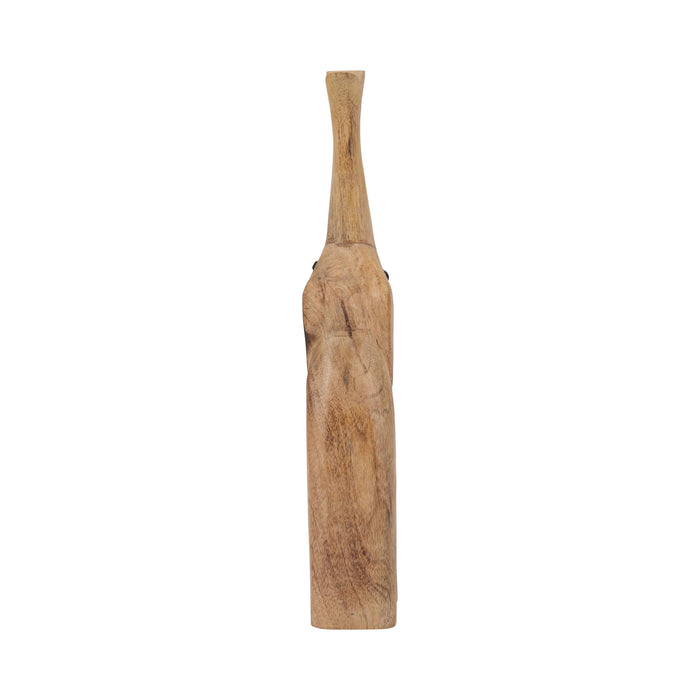 Mango Wood 15\" Elephant - Brown