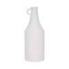 Dolomite 16\" Rough Textured Bottle Vase - White
