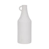 Dolomite 12\" Rough Textured Bottle Vase - White