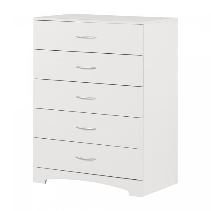 Step One 5-drawer Chest - Pure White 