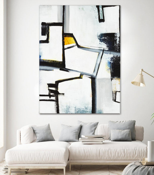 \"The A Line Ii\" Giant Art 72x54 Wall Art