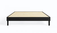 Smart Base Essential Full Metal Platform Bed Frame - Black