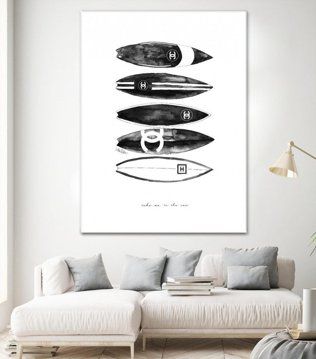 \"Surf Portrait\" Giant Art 72x54 Wall Art