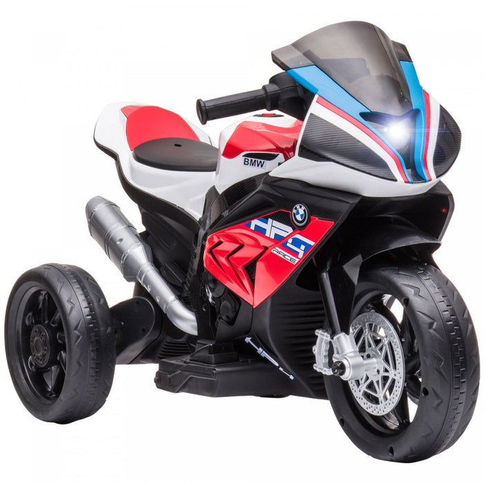 Aosom Kids Electric Powered Ride-On Motorcycle Toy 3-wheels 6v Battery Powered Motorbike With Music 