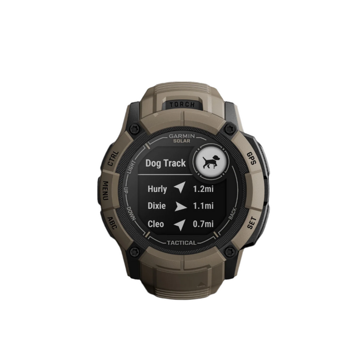 Garmin Instinct® 2x Solar Gps Smartwatch - Health & Fitness Tracking With Multi-band Gnss - Coyote T