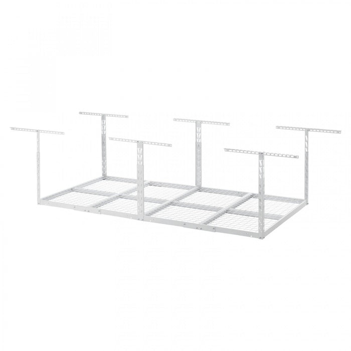 Gladiator Overhead Gearloft™ Hammered White Storage Rack - 4' x 8'