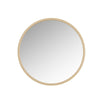 Joinery 28 Inch Framed Round Mirror In Gold 