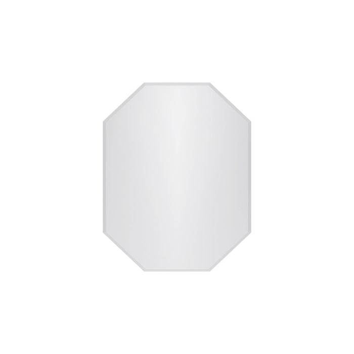 Forge 22 Inch Frameless Octagonal Mirror In Chrome 