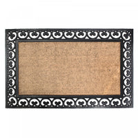 Rubber And Coir Brush Natural 30 x 48 Floormat