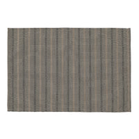 Stripe Outdoor Placemat Taupe - Set of 12