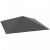 10' X 10' Gazebo Replacement Cover, Gazebo Roof Replacement, Grey