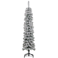 HOMCOM 5' Artificial Christmas Tree with Realistic Branches Green
