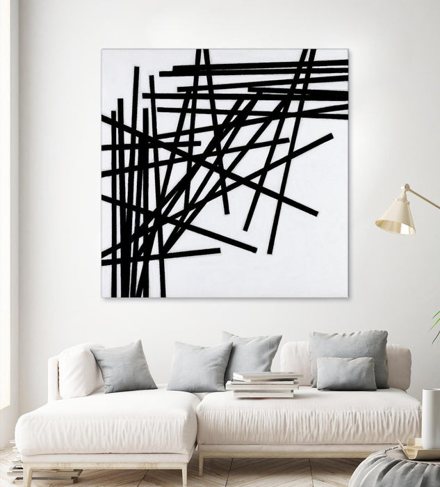 \"Alumettes\" Giant Art 54x54 Wall Art