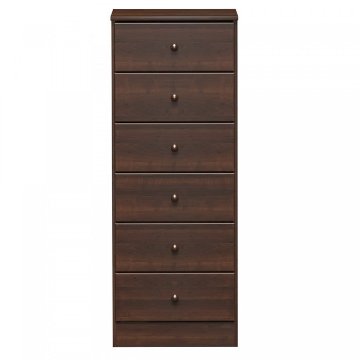 Astrid 6-Drawer Tall Chest - Espresso
