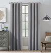 Maya Grey Grommet Curtain Panel - 52\" X 84\"