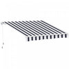 Outsunny 8' x 7' retractable awning, patio awnings, sunshade shelter with 280g/m² Uv & Water-resista