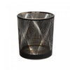 Glass Votive Holder Waves - Set of 2 Candle Holder