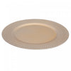 Charger Plate Braids Champagne 13\" - Set of 6 Dinnerware