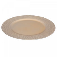 Charger Plate Braids Champagne 13