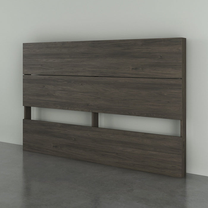 Nordika Queen Panel Headboard - Bark Grey 
