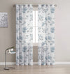 Sondrio Grommet Pair of Blue Panels - 52X95