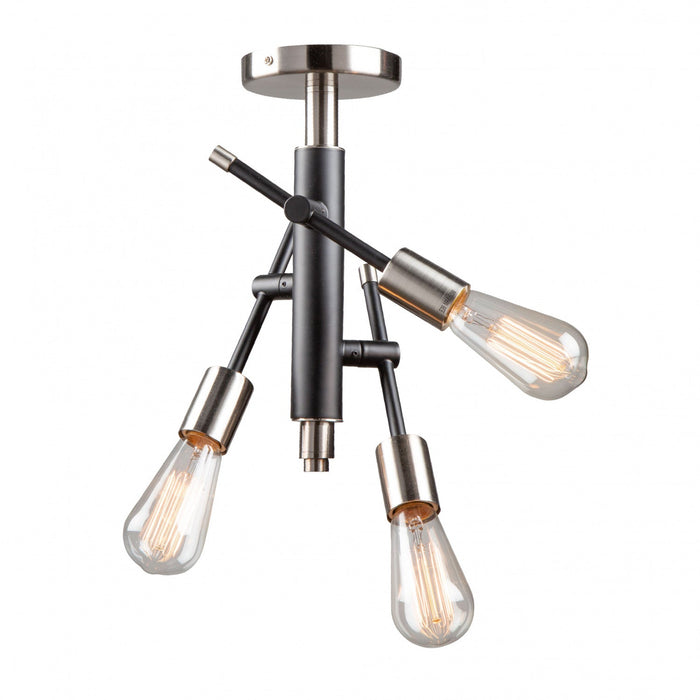Truro 3-Light Semi-Flush Mount 