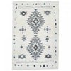 Lola Diamond Grey 3x5 Area Rug 