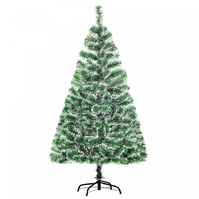 Homcom 5ft Artificial Christmas Tree With 416 Tips