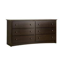 Fremont 6-Drawer Dresser - Espresso