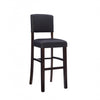 Monaco Faux Leather Barstool - Espresso