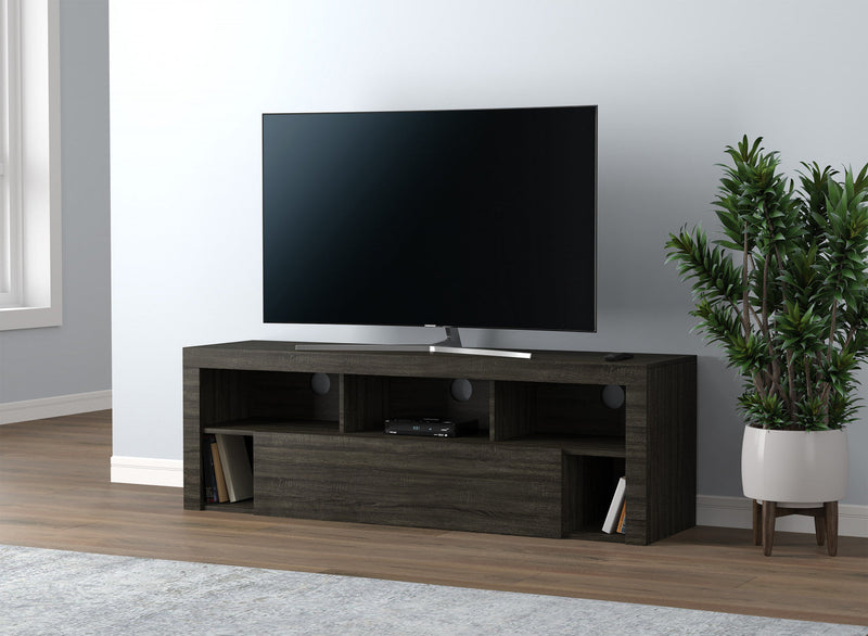 59” TV Stand with 1 Big Drawer And 5 Shelves 