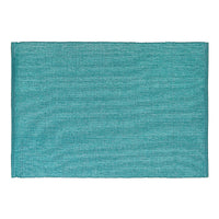 Chambray Ribbed Placemat Teal - Set of 12