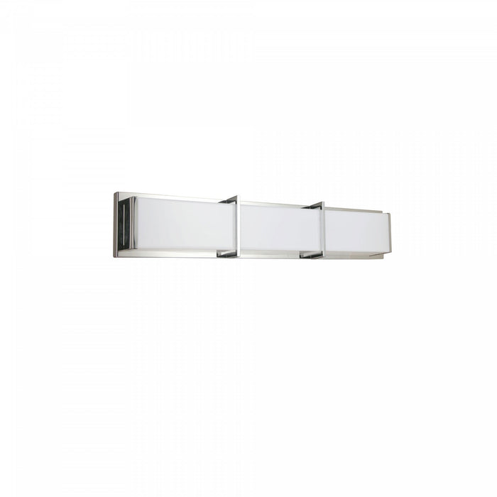 Dainolite Winston Vanity Light 36w Polished Chrome Light White Acrylic Diffuser Lamp