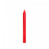 10\" Unscented Columns Red - Set of 12 Candle