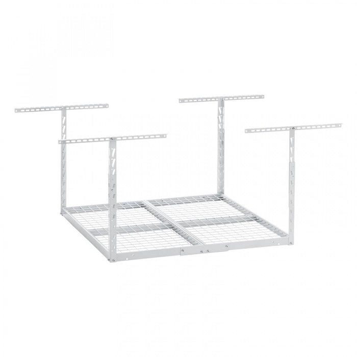 Gladiator Overhead Gearloft™ Hammered White Storage Rack - 4' x 4'