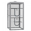 Pawhut Large Catio Outdoor Cat Enclosure Cat House Indoor Kitten Cage Pet Kennel With 3 Platforms, Z