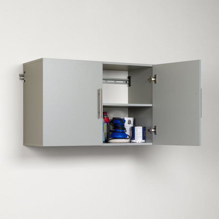 Hangups 36\" Upper Storage Cabinet - Light Grey