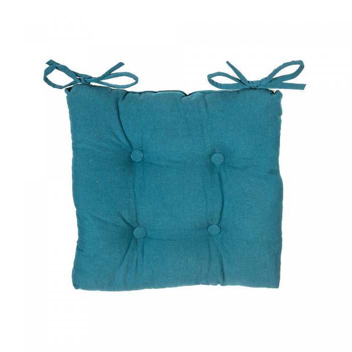 Chair Pad 18\" x 18\" Teal-Set of 2 Chair pad
