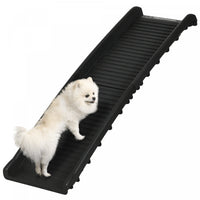 Pawhut Pet Ramp For Dogs 61 Inch Long, Dog Ramps For Car, Truck, Suv, Foldable Portable
