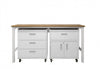Fortress Modern 3-Piece Garage Set in White Garage Storage 