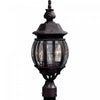 Classico 3-Light Black Lantern Post I 