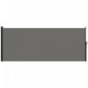 Outsunny 13' X 6' Retractable Side Awning, Garden Privacy Screen Divider, Full Cassette Windbreaker 