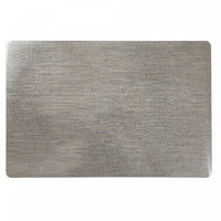 Metallic Plastic Placemat Champagne - Set of 12