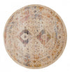Ethel Traditional 5'0\" x Area Rug in Multi Indoor Area Rug 