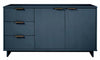 Granville Modern 55\" Sideboard in Midnight Blue Buffet 